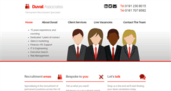 Desktop Screenshot of duvalassociates.co.uk