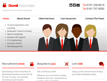 Tablet Screenshot of duvalassociates.co.uk